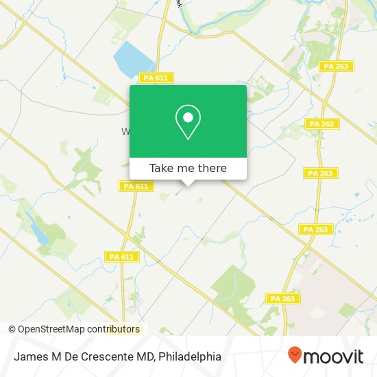 James M De Crescente MD map