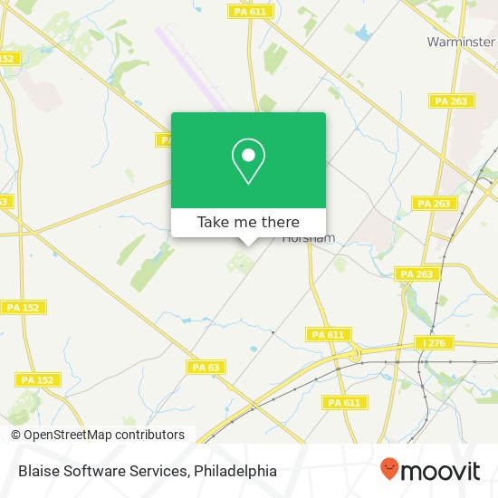 Blaise Software Services map