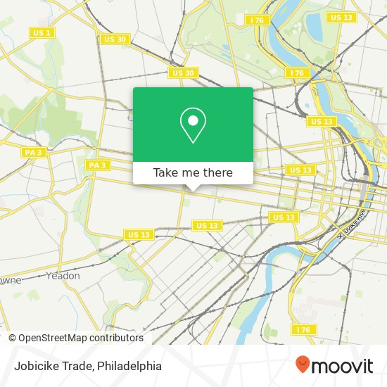 Jobicike Trade map