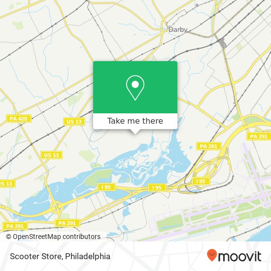 Scooter Store map