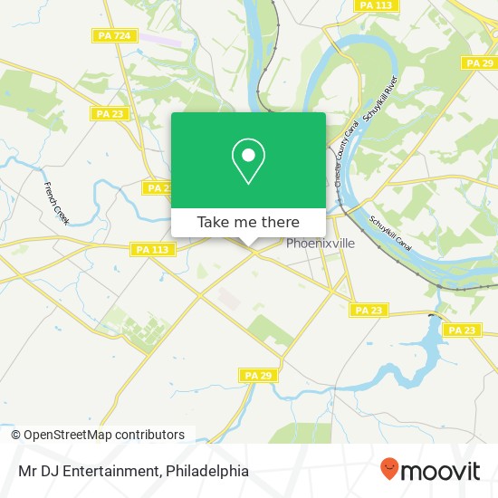 Mr DJ Entertainment map