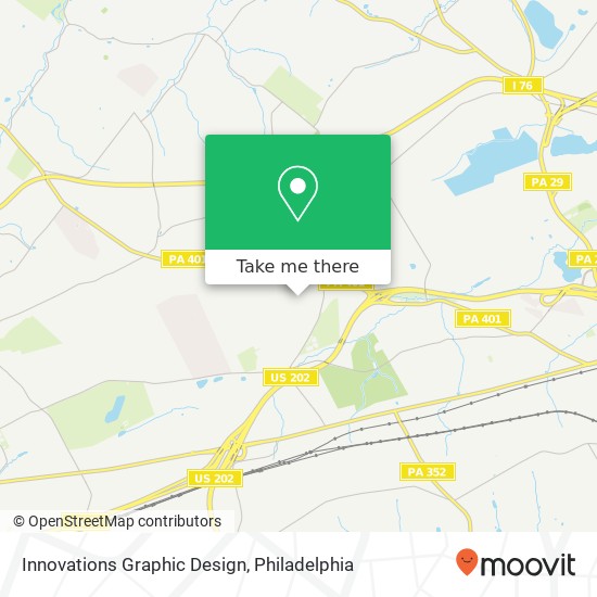 Mapa de Innovations Graphic Design