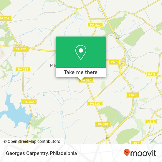 Georges Carpentry map