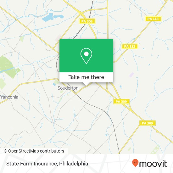 State Farm Insurance map