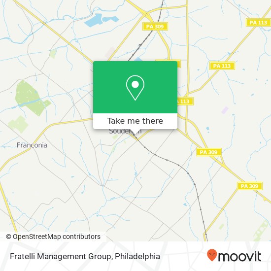 Fratelli Management Group map