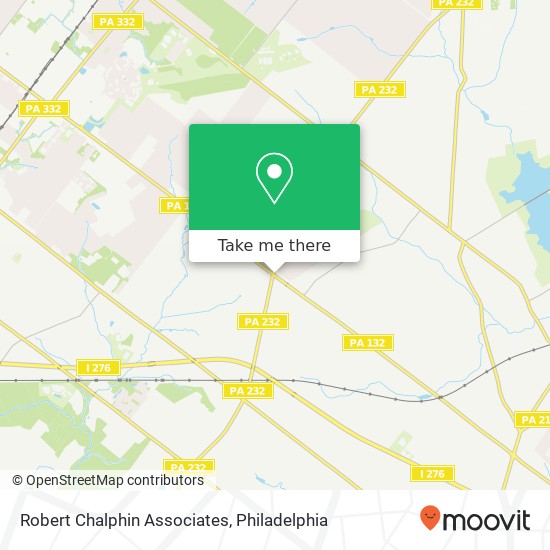 Robert Chalphin Associates map