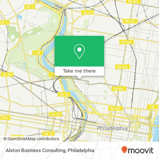 Alston Business Consulting map