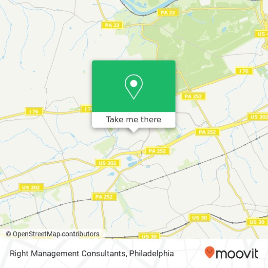 Right Management Consultants map
