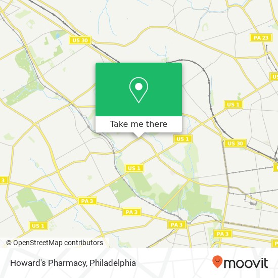 Howard's Pharmacy map