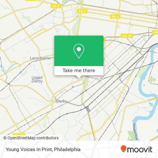 Young Voices In Print map