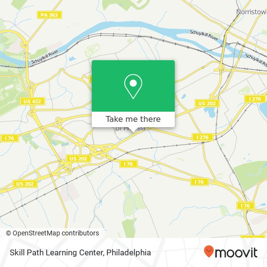 Mapa de Skill Path Learning Center