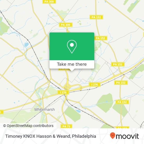 Timoney KNOX Hasson & Weand map