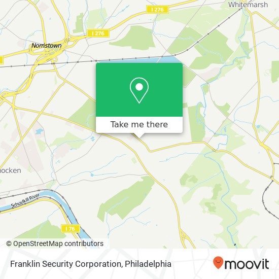 Mapa de Franklin Security Corporation