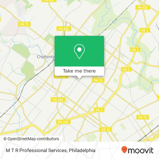 M T R Professional Services map