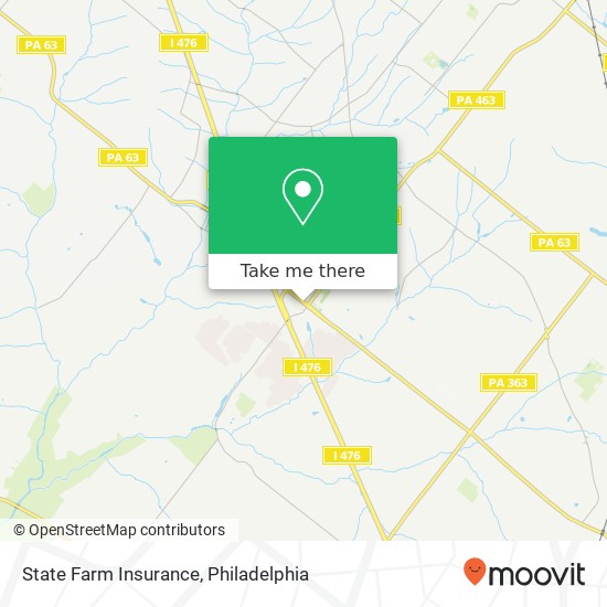 Mapa de State Farm Insurance