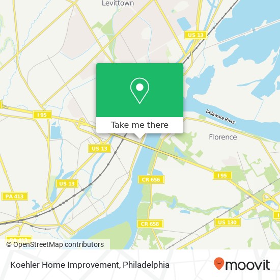 Mapa de Koehler Home Improvement