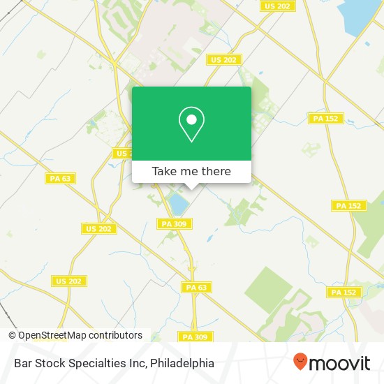 Bar Stock Specialties Inc map