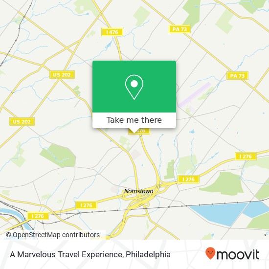 Mapa de A Marvelous Travel Experience