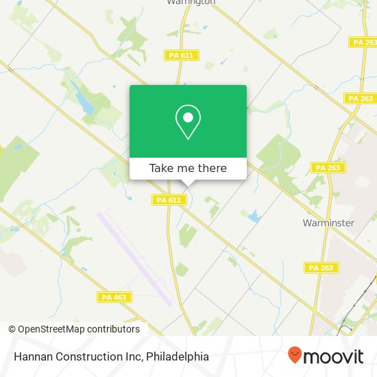 Hannan Construction Inc map