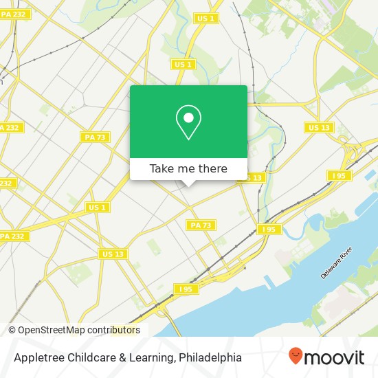Appletree Childcare & Learning map