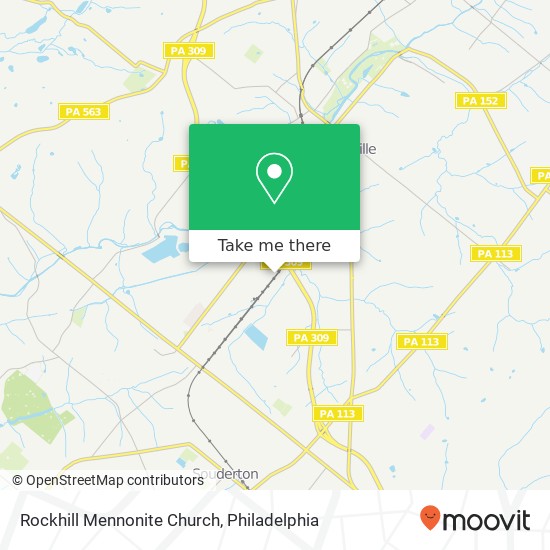 Rockhill Mennonite Church map