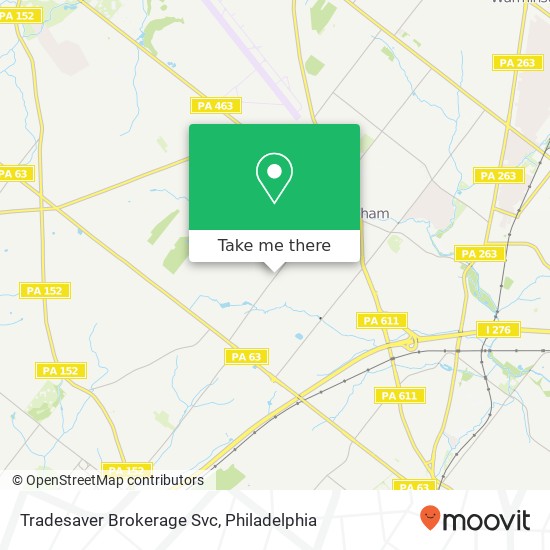 Tradesaver Brokerage Svc map