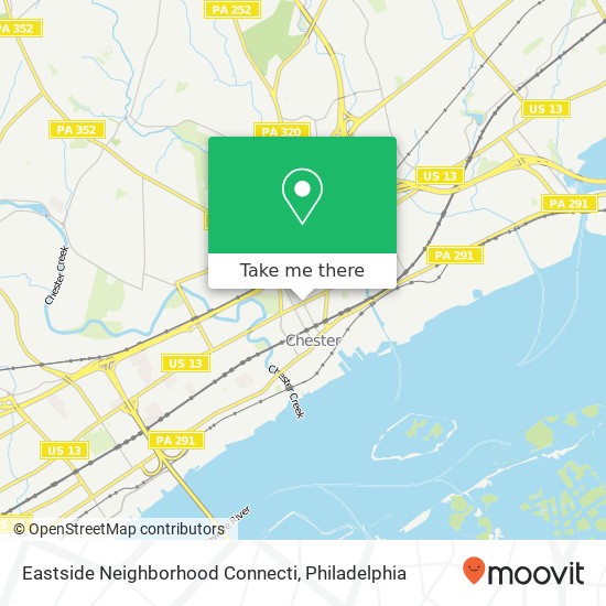 Eastside Neighborhood Connecti map