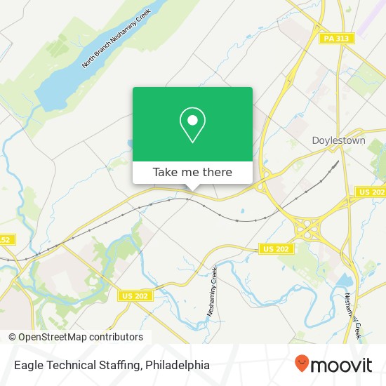 Mapa de Eagle Technical Staffing