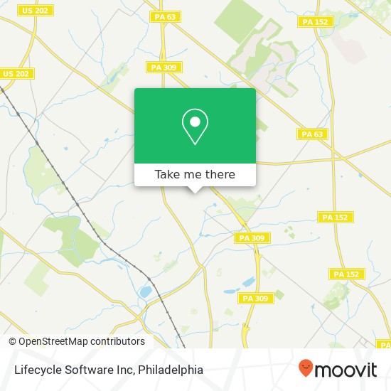 Lifecycle Software Inc map