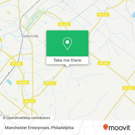 Mapa de Manchester Enterprises