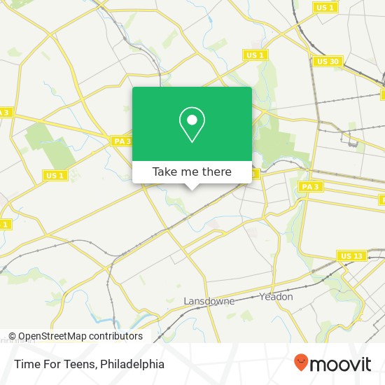 Time For Teens map