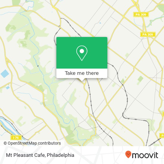 Mt Pleasant Cafe map