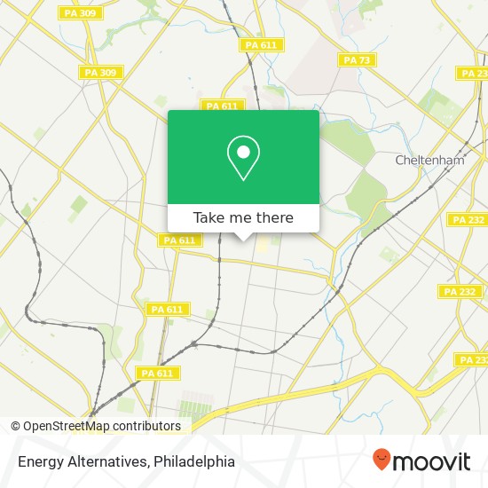 Energy Alternatives map