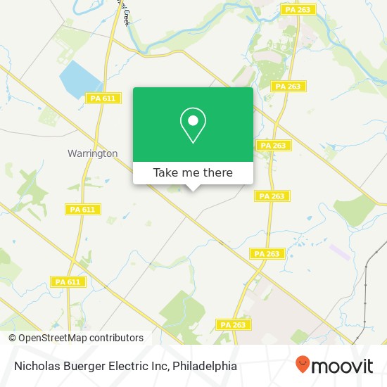 Nicholas Buerger Electric Inc map