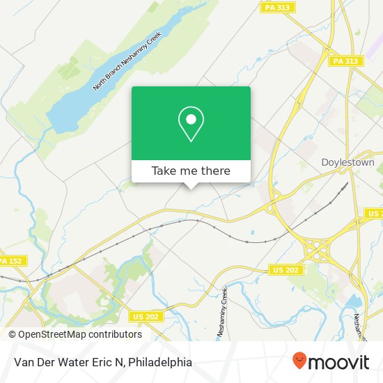 Mapa de Van Der Water Eric N