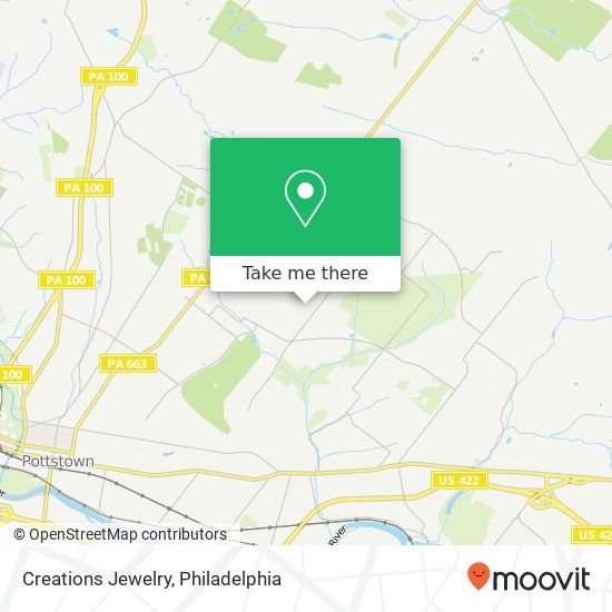 Creations Jewelry map