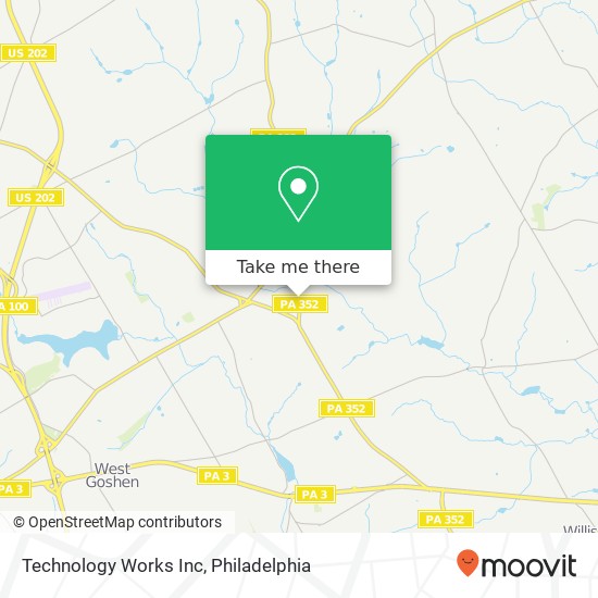 Technology Works Inc map