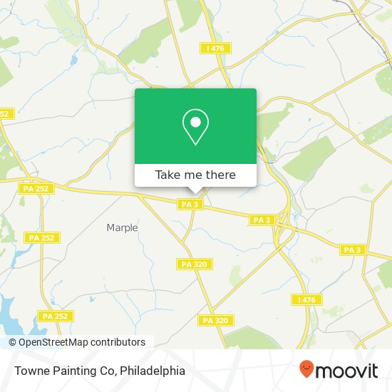 Mapa de Towne Painting Co
