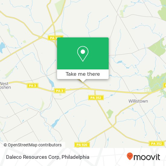 Daleco Resources Corp map