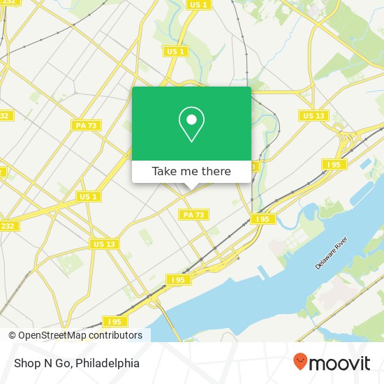 Shop N Go map