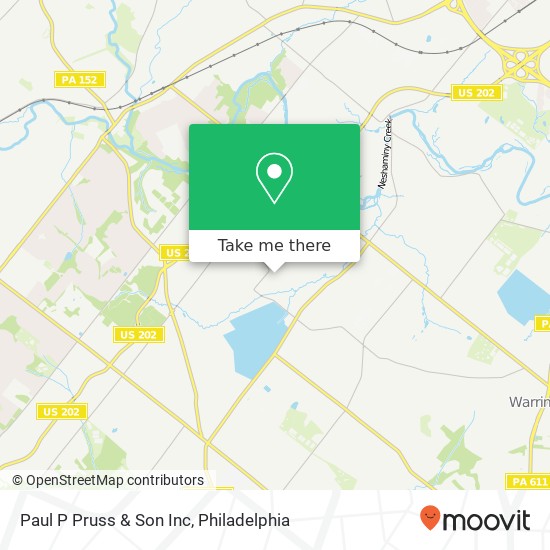 Paul P Pruss & Son Inc map