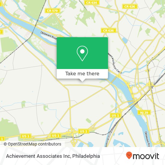 Mapa de Achievement Associates Inc
