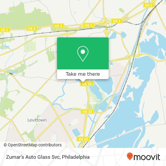 Zumar's Auto Glass Svc map