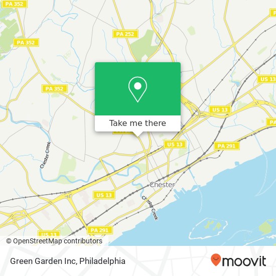 Mapa de Green Garden Inc