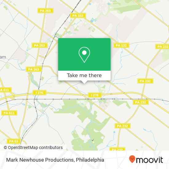 Mark Newhouse Productions map