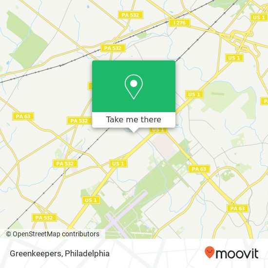 Greenkeepers map