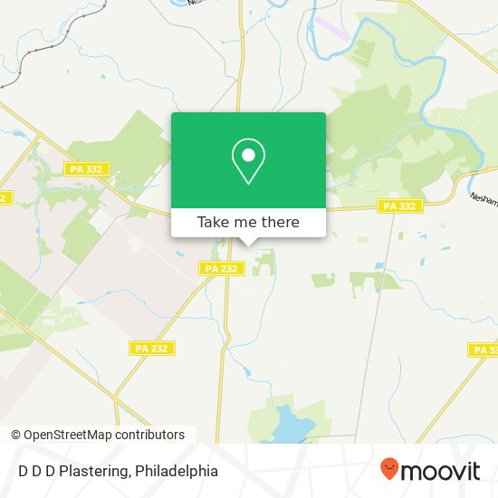 Mapa de D D D Plastering