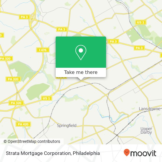 Mapa de Strata Mortgage Corporation