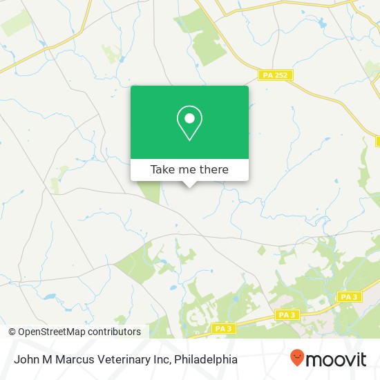 John M Marcus Veterinary Inc map