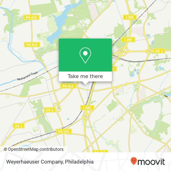 Weyerhaeuser Company map